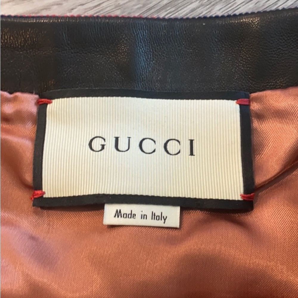 NWT Gucci Leather Skirt - Picture 3 of 7